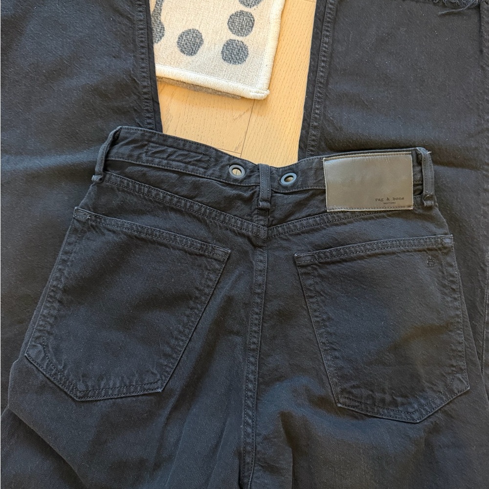 Rag & Bone Ruth Super High Rise Straight Jeans - Picture 4 of 5